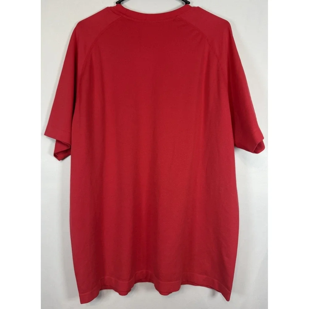 Fabletics T-Shirt Men's 2XL Nylon Polyester Blend Short Sleeve Crewneck